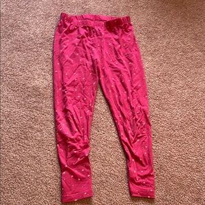 Kids Red Polka Dot Leggings